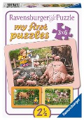 Cover-Bild zum Titel 'Ravensburger Kinderpuzzle - 05679 Lotta auf dem Bauernhof - My First Puzzle für Kinder ab 2,5 Jahren, mit 3x6 Teilen' von ''