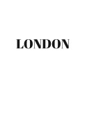 Cover-Bild zum Titel 'London' von 'Murre Book Decor'