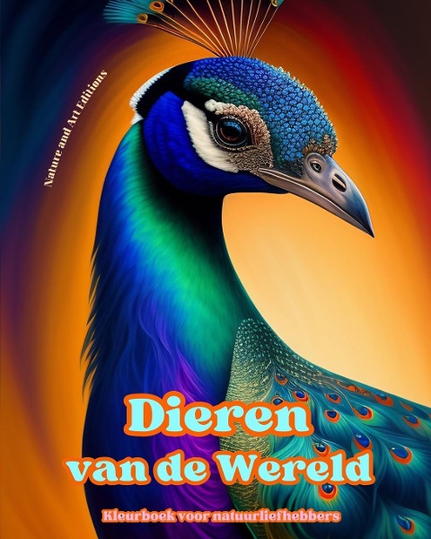 Dieren van de wereld - Kleurboek voor natuurliefhebbers - Creatieve en ontspannende scènes uit de dierenwereld - Art Editions, Nature