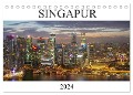 Singapur (Tischkalender 2024 DIN A5 quer), CALVENDO Monatskalender - Franziska Hoppe