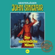 Cover-Bild zum Titel 'Tonstudio Braun, Folge 81: Der unheimliche Mönch' von 'Jason Dark'