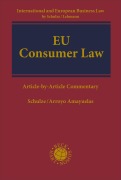 Cover-Bild zum Titel 'EU Consumer Law' von 'Reiner Schulze, Esther Arroyo Amayuelas'