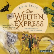 Cover-Bild zum Titel 'Der Welten-Express - Zwischen Licht und Schatten (Der Welten-Express 2)' von 'Anca Sturm'