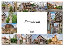 Cover-Bild zum Titel 'Bensheim Impressionen (Wandkalender 2027 DIN A4 quer), CALVENDO Monatskalender' von 'Dirk Meutzner'