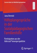 Cover-Bild zum Titel 'Hilfeplangespräche in der Sozialpädagogischen Familienhilfe' von 'Jana Demski'