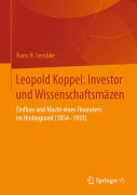 Cover-Bild zum Titel 'Leopold Koppel: Investor und Wissenschaftsmäzen' von 'Hans H. Lembke'