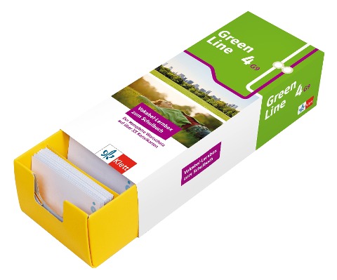 Green Line 4 G9 (ab 2019) - Klasse 8 Vokabel-Lernbox zum Schulbuch - 