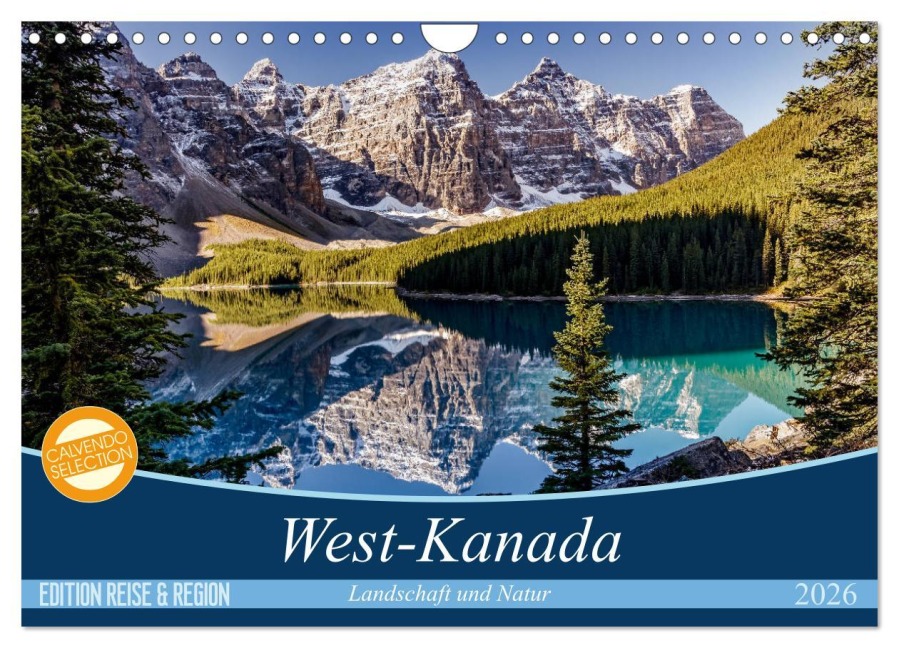 West-Kanada (Wandkalender 2026 DIN A4 quer), CALVENDO Monatskalender - Thomas Gerber