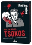 Cover-Bild zum Titel 'black stories Tsokos' von 'Michael Tsokos'