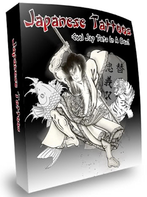 Japanische Tattoos - Serie 2 von 3 - Japanese Hero Designs. - Otmar Trierweiler