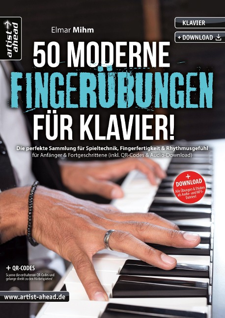 50 moderne Fingerübungen für Klavier! - Elmar Mihm
