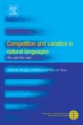Cover-Bild zum Titel 'Competition and Variation in Natural Languages' von ''