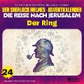 Cover-Bild zum Titel 'Der Ring (Der Sherlock Holmes-Adventkalender - Die Reise nach Jerusalem, Folge 24)' von 'Arthur Conan Doyle, William K. Stewart'