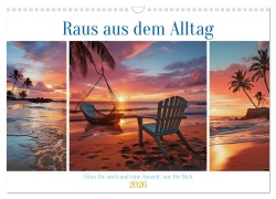 Cover-Bild zum Titel 'Raus aus dem Alltag (Wandkalender 2026 DIN A3 quer), CALVENDO Monatskalender' von 'Steffen Gierok-Latniak'