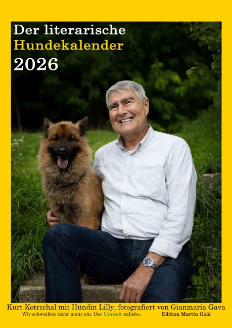 Der literarische Hundekalender 2026 - 