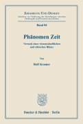 Cover-Bild zum Titel 'Phänomen Zeit.' von 'Rolf Kramer'