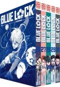 Cover-Bild zum Titel 'Blue Lock - Band 26-30 im Sammelschuber' von 'Muneyuki Kaneshiro'