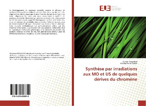 Synthèse par irradiations aux MO et US de quelques dérives du chromène - Ourida Medjahed, Fatima-Zohra Zradni