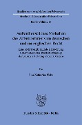 Außerdienstliches Verhalten des Arbeitnehmers im deutschen und im englischen Recht. - Lisa-Katharina Holst