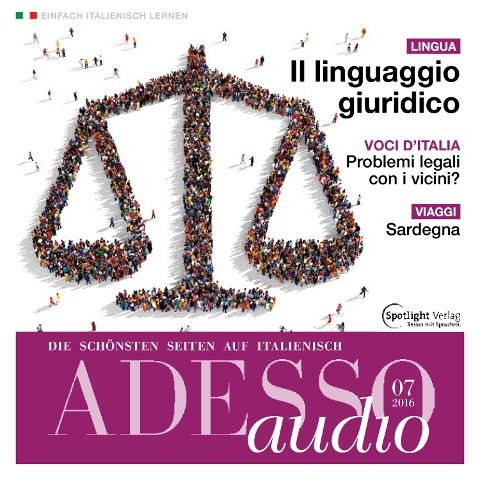 Italienisch lernen Audio - Recht und Sprache - Spotlight Verlag