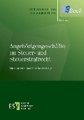 Cover-Bild zum Titel 'Angehörigengeschäfte im Steuer- und Steuerstrafrecht' von 'Mathias Juchem'