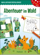 Cover-Bild zum Titel 'Mein lustiger Rätselspaß - Abenteuer im Wald' von ''