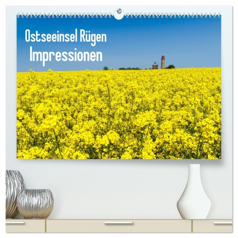 Ostseeinsel Rügen Impressionen (hochwertiger Premium Wandkalender 2024 DIN A2 quer), Kunstdruck in Hochglanz - Roman Pohl