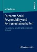 Corporate Social Responsibility und Konsumentenverhalten - Jan Waßmann