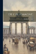 Cover-Bild zum Titel 'De l'Allemagne;' von ''