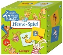 Cover-Bild zum Titel 'Sieben kleine Hasen. Memo-Spiel' von 'Sabine Praml'