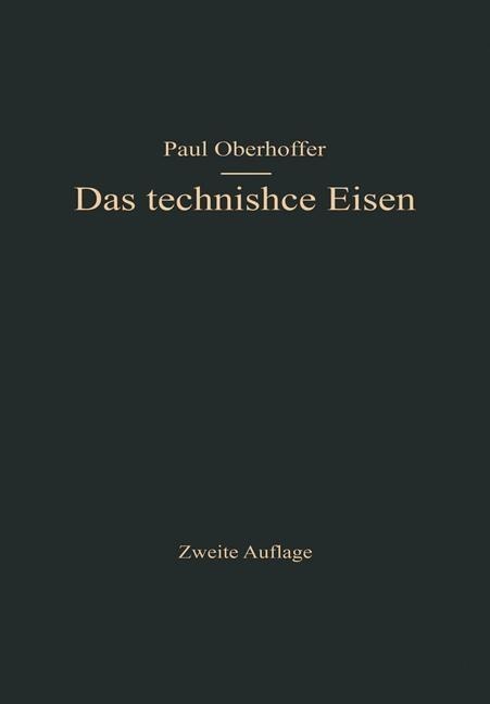 Das technische Eisen - Paul Oberhoffer