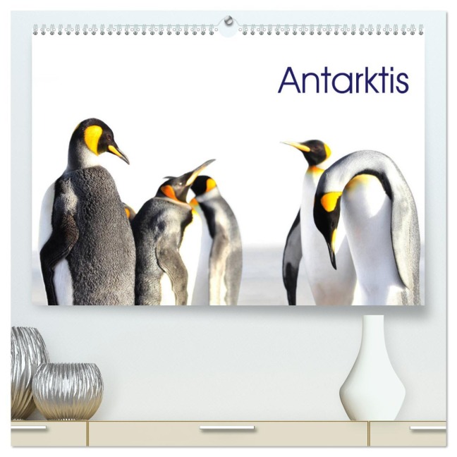 Antarktis - viaje.ch (hochwertiger Premium Wandkalender 2026 DIN A2 quer), Kunstdruck in Hochglanz - (C) Viaje. Ch
