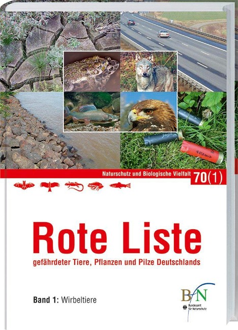 Rote Liste gefährdeter Tiere, Pflanzen und Pilze Deutschlands 1 - 