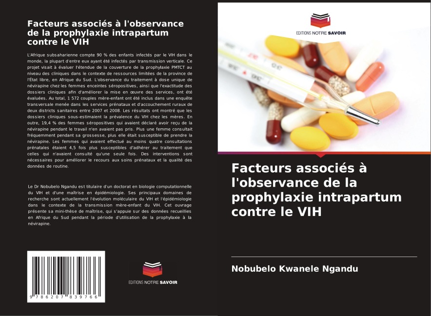 Facteurs associés à l'observance de la prophylaxie intrapartum contre le VIH - Nobubelo Kwanele Ngandu