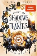 Cover-Bild zum Titel 'Night of Shadows and Flames - Die Ewige Nacht' von 'Laura Labas'