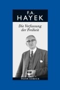 Cover-Bild zum Titel 'Die Verfassung der Freiheit' von 'Friedrich August von Hayek'