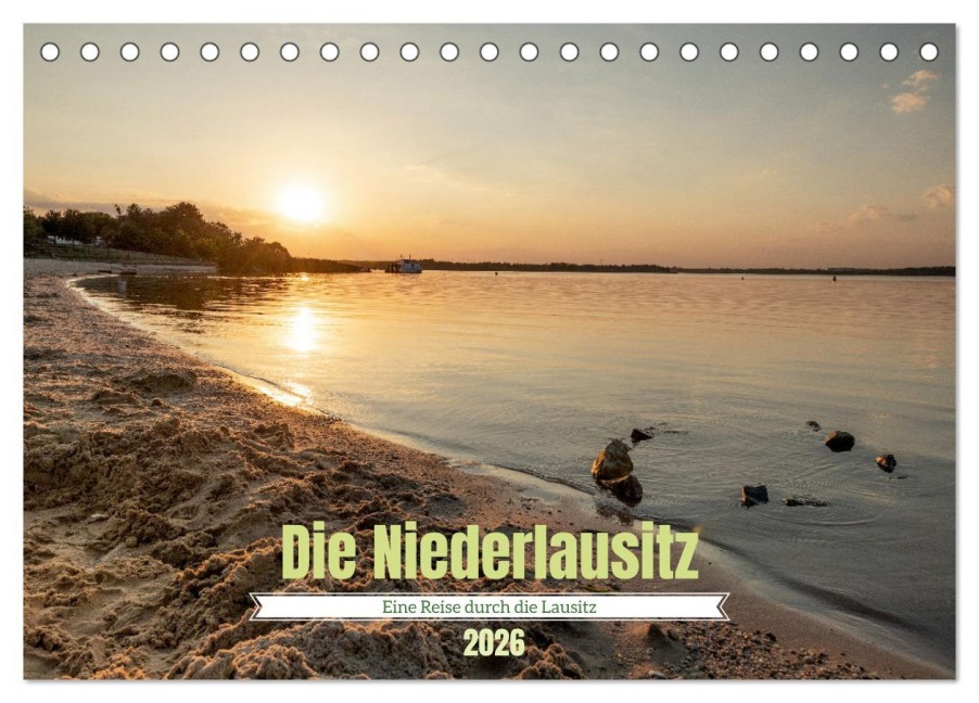 Die Niederlausitz (Tischkalender 2026 DIN A5 quer), CALVENDO Monatskalender - Mario Koch