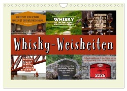 Cover-Bild zum Titel 'Whisky-Weisheiten (Wandkalender 2026 DIN A4 quer), CALVENDO Monatskalender' von 'Anke Grau'