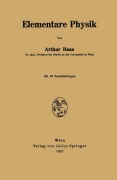 Cover-Bild zum Titel 'Elementare Physik' von 'Arthur Haas'