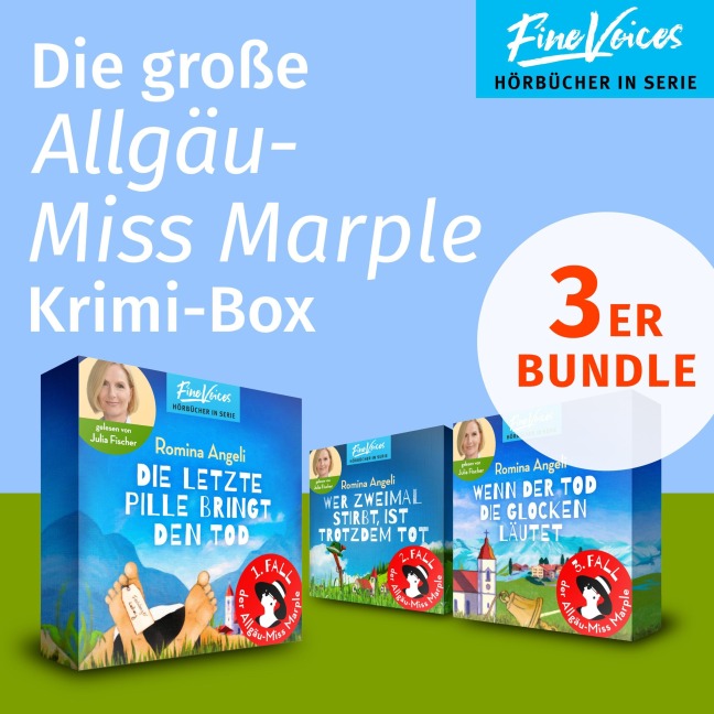 Die große Allgäu-Miss Marple Krimi Box - Romina Angeli