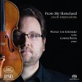 Cover-Bild zum Titel 'From my Homeland-Werke für Violine & Klavier' von 'W. von/Boeru Schnitzler'