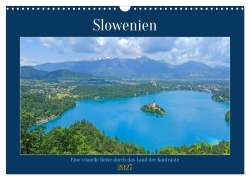 Cover-Bild zum Titel 'Slowenien - Eine visuelle Reise durch das Land der Kontraste (Wandkalender 2027 DIN A3 quer), CALVENDO Monatskalender' von 'Denise Graupner'