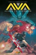 Cover-Bild zum Titel 'Aliens vs. Avengers: Der finale Kampf' von 'Jonathan Hickman, Esad Ribic'