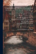 Cover-Bild zum Titel 'Einheimisch- Und Ausländischer Wohlredender Jäger Oder Nach Alphabetischer Ordnung Gegründeter Rapport Derer Holz- Forst- Und Jagd-kunstwörter Nach Ve' von ''