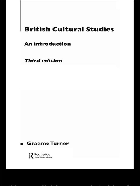 British Cultural Studies - Graeme Turner