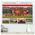 Landmaschinen zum Anfassen nah (hochwertiger Premium Wandkalender 2024 DIN A2 quer), Kunstdruck in Hochglanz - SchnelleWelten SchnelleWelten