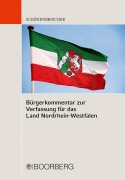 Cover-Bild zum Titel 'Bürgerkommentar zur Verfassung für das Land Nordrhein-Westfalen' von 'Klaus Schönenbroicher'