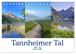 Cover-Bild zum Titel 'Tannheimer Tal (Tischkalender 2026 DIN A5 quer), CALVENDO Monatskalender' von 'Gierok, Steffen Magic Artist Design'