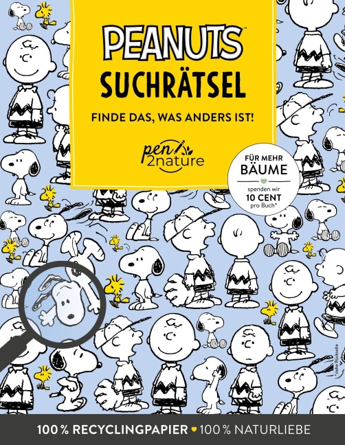 Peanuts Suchrätsel I Finde das, was anders ist! - 