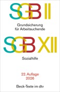 Cover-Bild zum Titel 'SGB II: Grundsicherung für Arbeitsuchende / SGB XII: Sozialhilfe' von ''